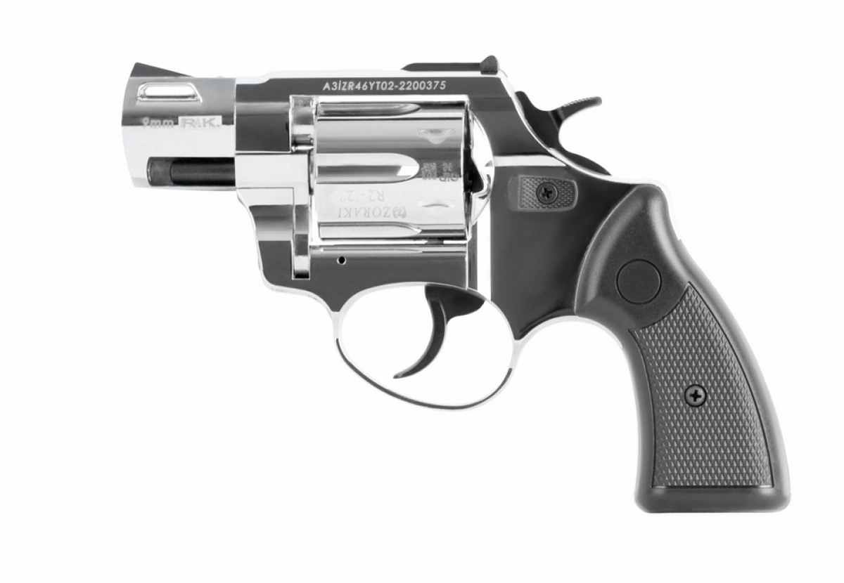 Zoraki R2 2" Chrom 9mm R. Gas - Signal